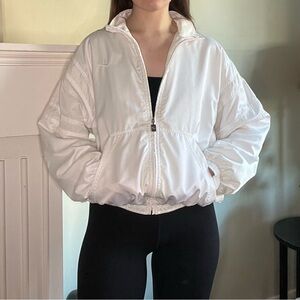 NIKE | 90’s Vintage Women’s Windbreaker Jacket White M